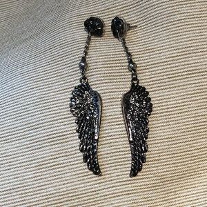 Vintage Angel Wing Earrings